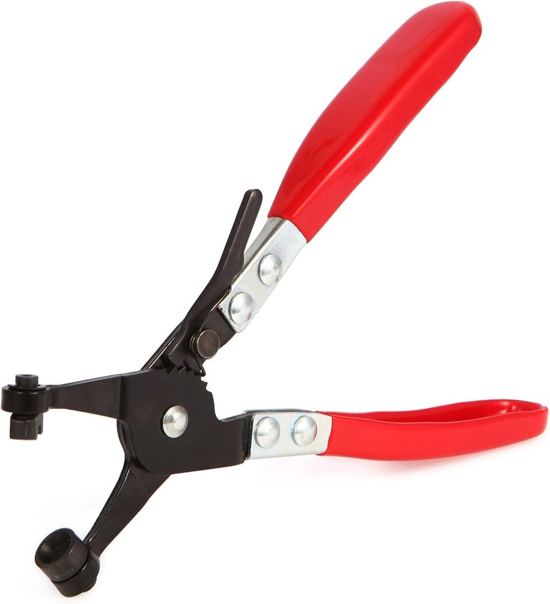 Aleric Hose Clamp Pliers, Automotive Hose Clamps Pliers Repair Tool with Swivel Flat Band for Removal and Installation of Ring or Flat Type Hose Clamps, Spring Clamp Pliers Hose Clamp Removal Tool - Image 1